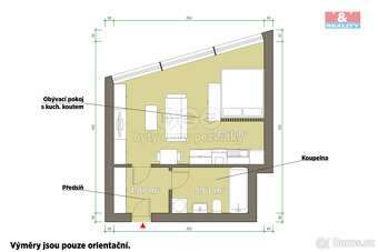 Prodej bytu 1+kk, 39 m², Praha, ul. Mošnova + park. stání - 15