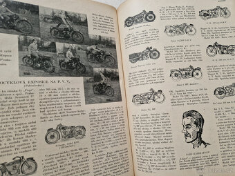 Svázaný ročník VI. časopis Motor (Motocykl) 1927 veteráni - 15