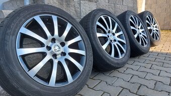 Alu kola 5x112 r17 originál Škoda Yeti - 15