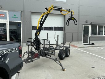 Vývozka - přívěs na dřevo JANSEN HRW-30 3T - 15