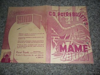 TYP 1946 s reklamami, Truhlářské listy, firma Šípek reklama - 15