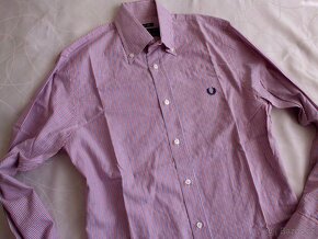Fred Perry pánska slim fit košeľa  M - 15