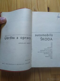 Literatura, servisní příručky, manuál Škoda - 15