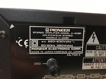 Pioneer A-405R Velice zachovalý stav - 15