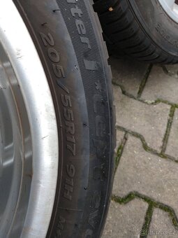 Originál sada ALU 17" Mercedes třídy A W177 B W247 CLA C118 - 15