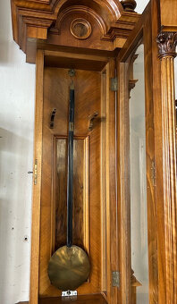 Velké 172 cm měsíční hodiny okolo roku 1880. - 15