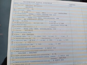 SLEVA Prodám opel astra H combi 1,3 cdti 66kW - 15