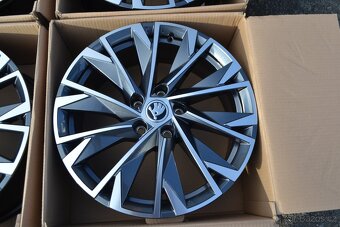 Škoda Karoq/Seat Ateca- NOVÉ 18 Alu disky 7Jx18 ET45, - 15