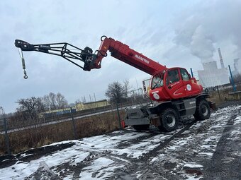 Teleskopický manipulátor, přeprava strojů - 15