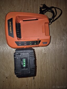 Patriot - nabíjecí stanice QC 40V a baterie BT20
40V
 - 15