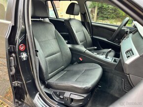 BMW E61 525D 145KW,2007,KŮŽE,XENON,ALU18,PANORAMA,TZ,BEZ RZI - 15