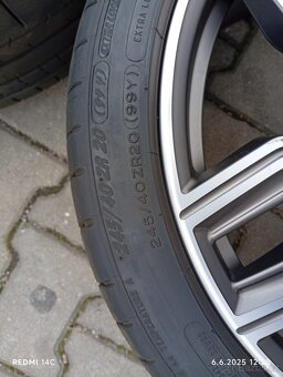 BMW 7 kola 20" G11 G12 letní pneu - 15