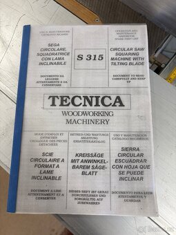 Formátovací pila Paoloni Tecnica S315 - 15
