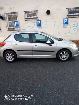 Peugeot 207 1,4 65 kW, STK platná, rv 2008 - 15
