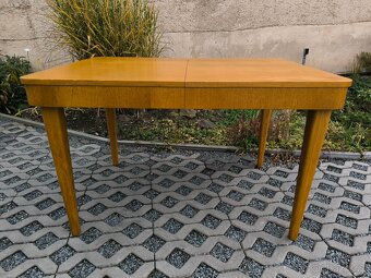Art Deco jídelní rozkládací stůl Jindřich Halabala - 15