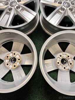 5x120 R17 Originál VW Mutivan alu disky DEVENPORT - TOP STAV - 15