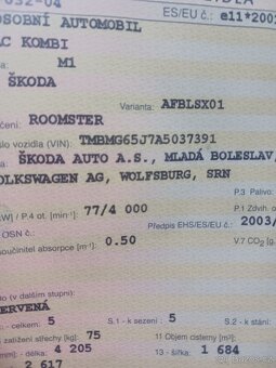 Škoda Roomster 2010 1.9 tdi 77kW - 15