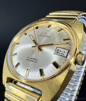 TRADITION SWISS - pozlacené, 17 jewels, TOP - 15