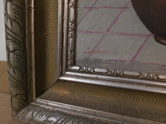 Obraz Jeřáby Vysočiny, signováno + další obrazy - 15