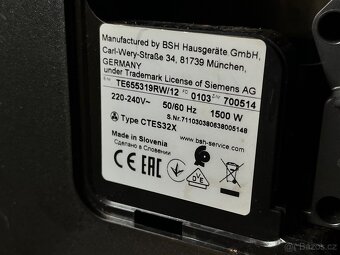 Espresso automat Siemens TE655319RW - 15