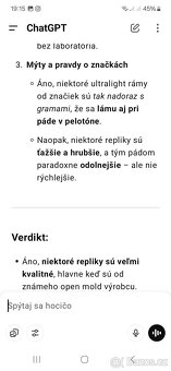 Najľahší tarmac sl8 6,45kg - 15