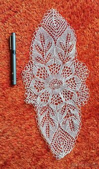 Retro dečky krajkové - háčkované či paličkované - 15