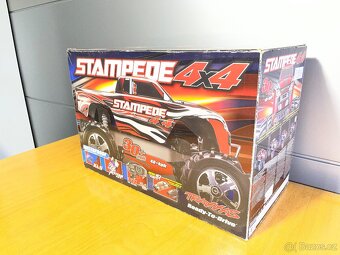 Traxxas Stampede 1:10 4WD RTR modrý,RC auto - 15