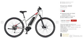 Krosové elektrokolo Аuthоr Essenсe, na 160–175 cm, kola 29" - 15