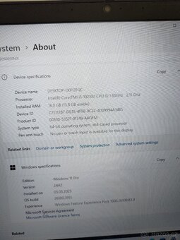 Lenovo Thinkpad T15 gen1 - 15
