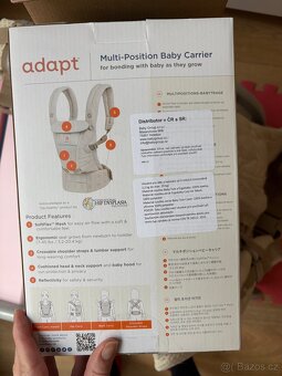 Nosítko Ergobaby Adapt SoftFlex Mesh – Natural Beige - 15