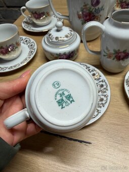 Vintage kávový servis MZ Czechoslovakia - 15