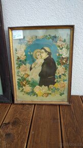 Prodám starožitné náboženské obrazy- cena za kus 399Kč - 15