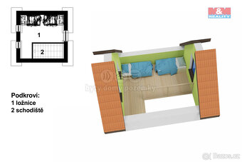 Prodej zahrady, 1133 m², Větřní, ul. Modřínová - 15