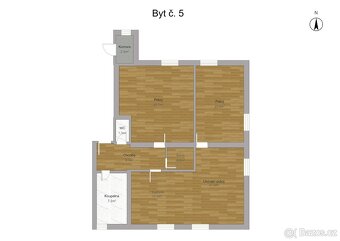 Prodej, byt 3+kk, 117 m2, Ostrava, ul. Na Bunčáku - 15