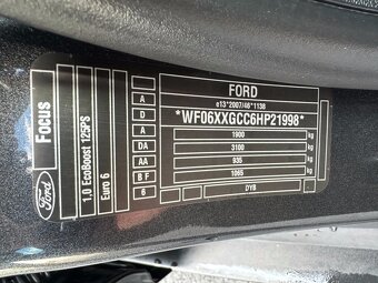 Ford Focus 1.0EcoBoost 92kw - 15