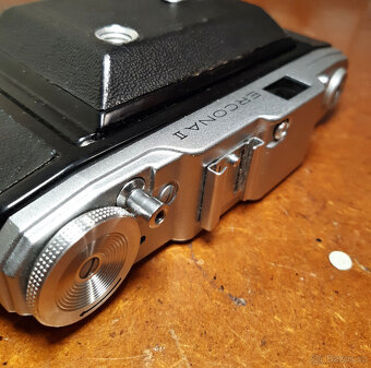 měchový fotoaparát Ercona II, Carl Zeiss Tessar, TOP stav - 15