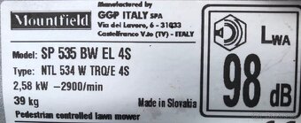 Benzínová sekačka Mountfield BRIGGS & Stratton - 15