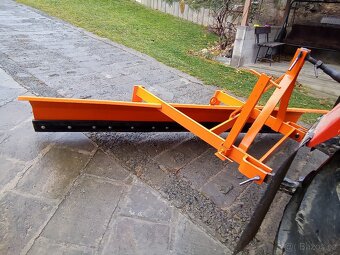 Traktorová radlice na sníh s gumovým břitem - 15