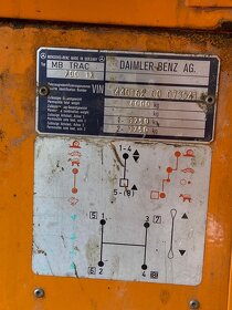 Nákladní automobil / traktor / veterán MB-Trac 700K, - 15