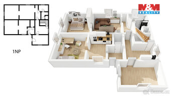 Prodej rodinného domu, 140 m², Chabeřice - 15