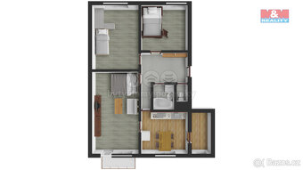 Prodej bytu 3+1 s garáží, 74 m², Všeradice - 15