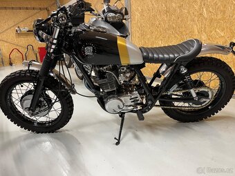 Yamaha SR 500  stavba Wild Life - 15