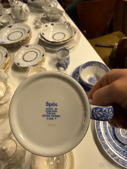 Vintage Spode Blue Italy - 15