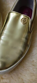 Pohodlné botky slip on zn.Armani Jeans,v.39 - 15