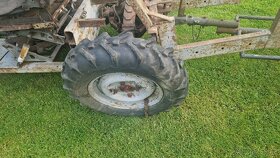 Malotraktor domácí výroby - motor Škoda spartak - 15