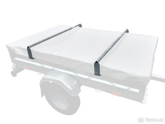 SKLÁDACÍ multifunkční přívěs - složený 38 cm, 130 km/h - 15