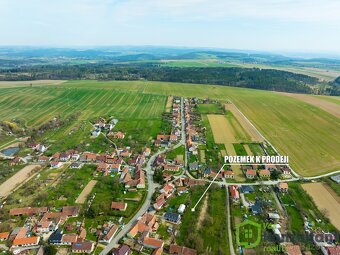 Prodej stavebního pozemku 1263 m2 v obci Svatoslav u Tišnova - 15