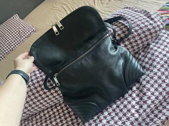 Kožená crossbody kabelka Ralph Lauren - 15