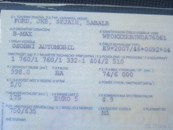 Ford b-max 1.0 - 15