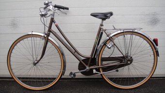 Peugeot, 1978, elegantní dámské kolo,  hnědá perleť - 15
